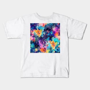 Rainbow flowers Kids T-Shirt